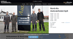 Desktop Screenshot of nord-als-auto.dk